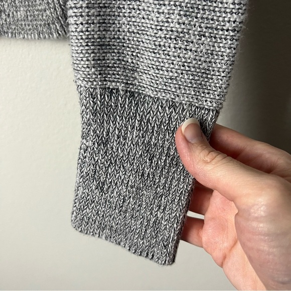 Calvin Klein Sweater Gray Knit Pullover Y2K Retro Cozy Womens Small Winter - Picture 3 of 8